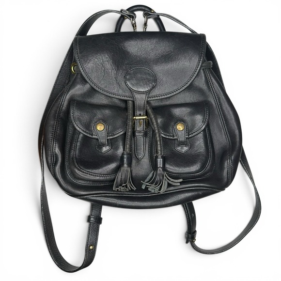backpack usq woman leather Concealed Carry Allie brass ring accent TUMI Voyageur Raina Medium Leather